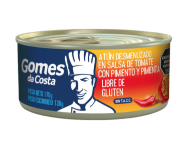 Atun Desmenuzado con salsa de Tomate picante