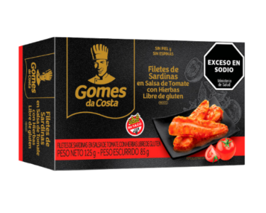 Filetes de Sardinas con Tomate 125gr