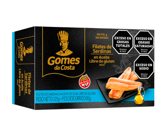 Filetes de Sardinas en Aceite 125gr