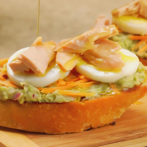 Bruschetta de atun