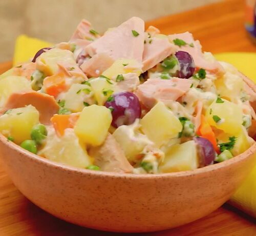 Ensalada rusa de atun