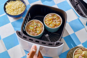 Atún gratinado con papas