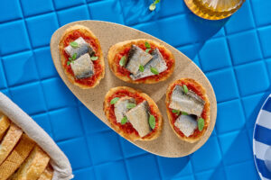 Bruschetta de sardina
