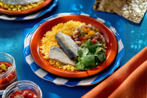 Cuscús con sardinas
